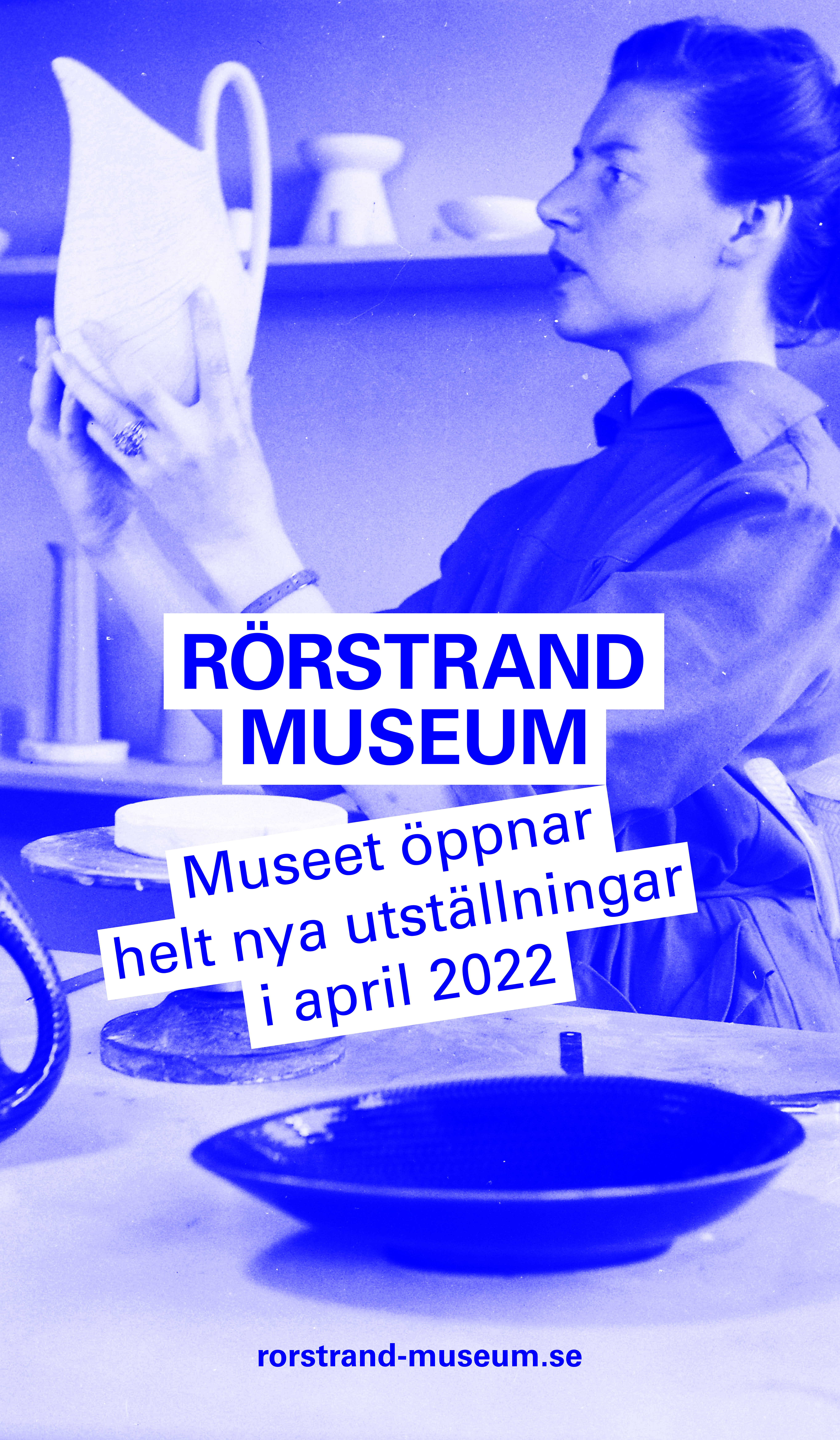 Rörstrand Museum. Three Factories in Three Cities for 300 Years. New graphic language, creative/art direction for the museum that opens with new exhibitions in April 2022. With Tove Alderin Studio/TAS. Ongoing.